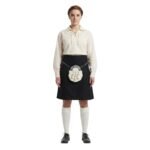 Black Tartan Women’s Kilt