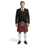 Argyll Kilt Jacket and Vest Lined with Tartan