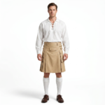 Beige Deluxe Utility Kilt