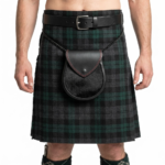Black Hair Lomond Sporran