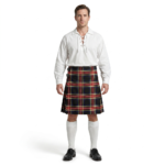 Black Stewart Tartan Kilt