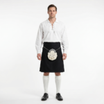 Black Tartan Kilt