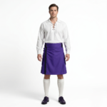 Blue Netted Utility Kilt