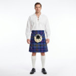 Blue Tartan Kilt