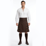 Cargo Hybrid Tartan Kilt For Men