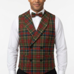 Carolina State Tartan Vest