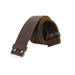 Celtic Knot Leather Brown Kilt Belt