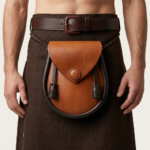 Coldstream Tan & Chestnut Sporran