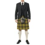 Cornish National Tartan 8 Yard Wool Blend Kilt