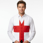 England ST George Design Waistcoat