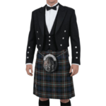 Ferguson Modern Tartan 8 Yard Wool Blend Kilt