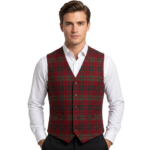 Fraser Of Lovat Muted Tartan Vest