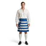 Greece Flag Utility Kilt