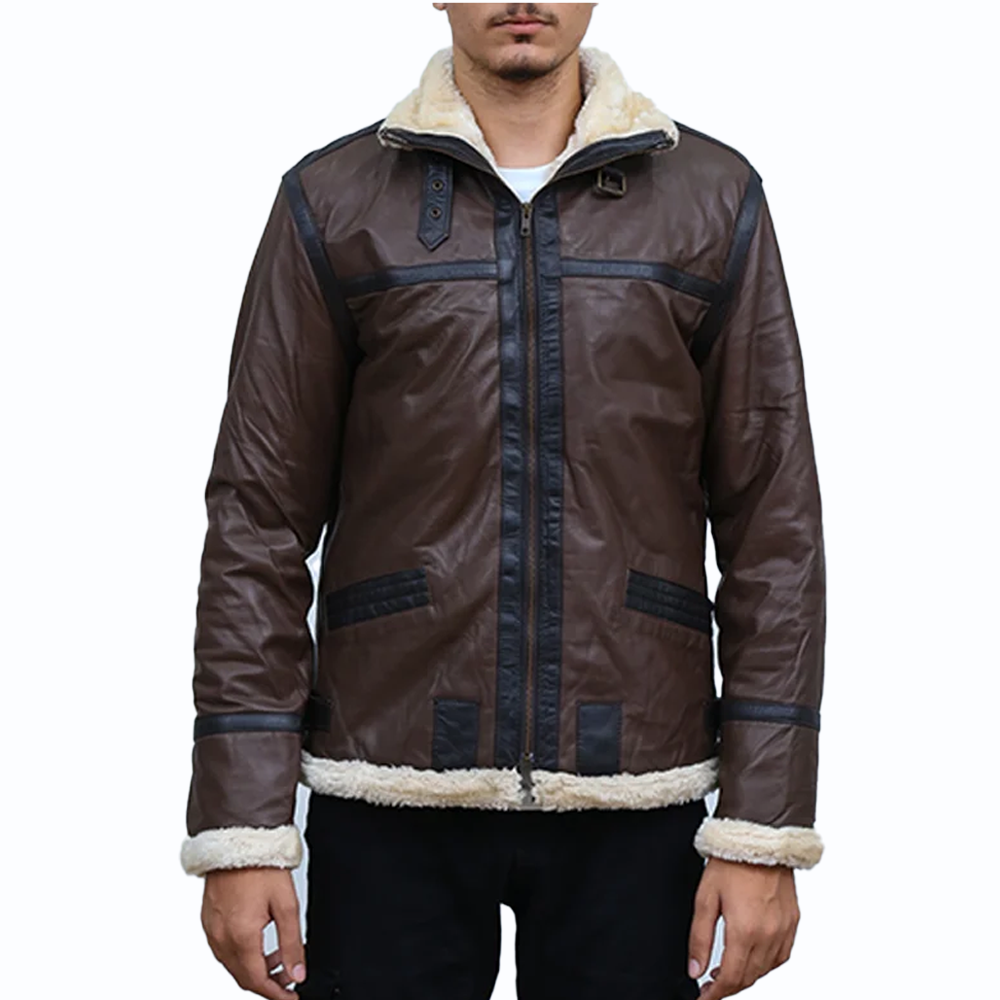 Iconic Leather B3 Bomber Genuine Leather Jacket Iconic Leather B3 Bomber Genuine Leather Jacket - Image 1