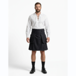 Indigo Blue Working Denim Kilt