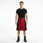 Interchangeable Goth Cross Utility Kilt