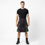 Interchangeable Gothic Camouflage Kilt