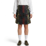 Interchangeable Gothic Camouflage Kilt for Men