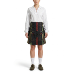 Interchangeable Gothic Camouflage Kilt for Men
