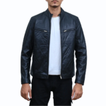 Ionic Black Leather Jacket