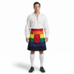 LGB Gay Pride Rainbow Utility Kilt