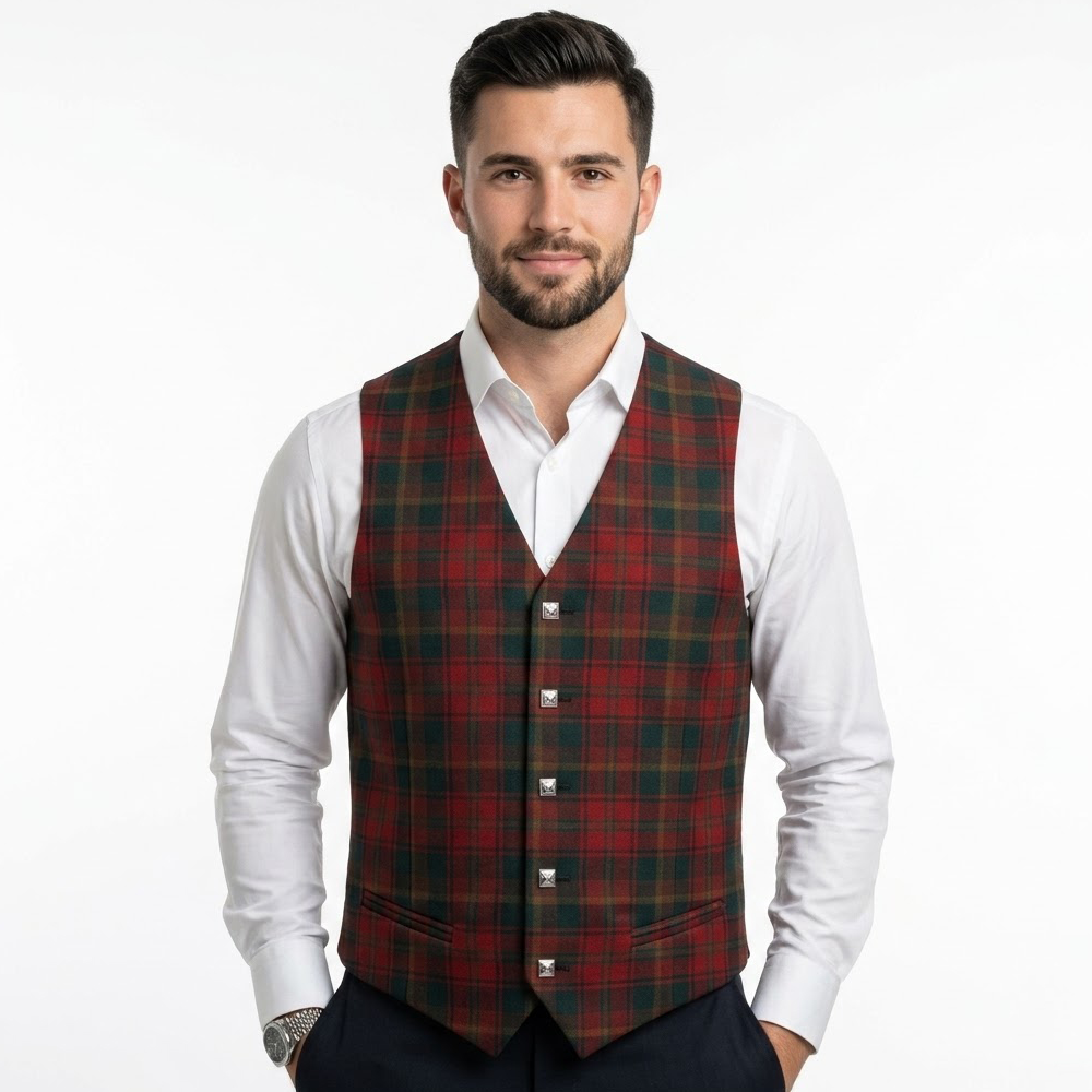Maple Leaf Tartan Vest Maple Leaf Tartan Vest - Image 1