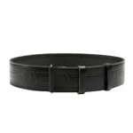 Masonic Hide Embossed Belt - Black