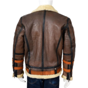 Men’s B3 Shearling Bomber And Winter Flying Jacket - Image 2
