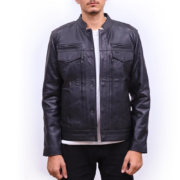 Men’s Jack Black Leather Tucker Jacket