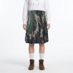 Mens Tactical Woodland Camouflage Utility Kilt