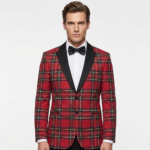 Men’s Tartan Dinner Jacket