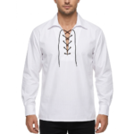 Men's White Jacobite Ghillie Shirt