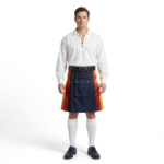 Modern Gay Pride Rainbow Utility Kilt