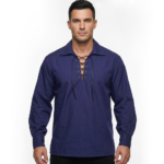 Navy Blue Jacobite Ghillie Shirt