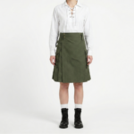 Olive Green Utility Kilt