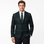 Plaid Tartan Jackets - Men Tartan Coat