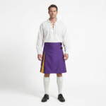 Purple and Yellow Utility Kilt