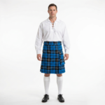 Ramsay Blue Tartan Utility Kilt