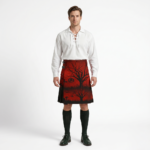 Red Halloween Kilt