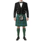 Robertson Hunting Ancient Tartan 8 Yard Wool Blend Kilt