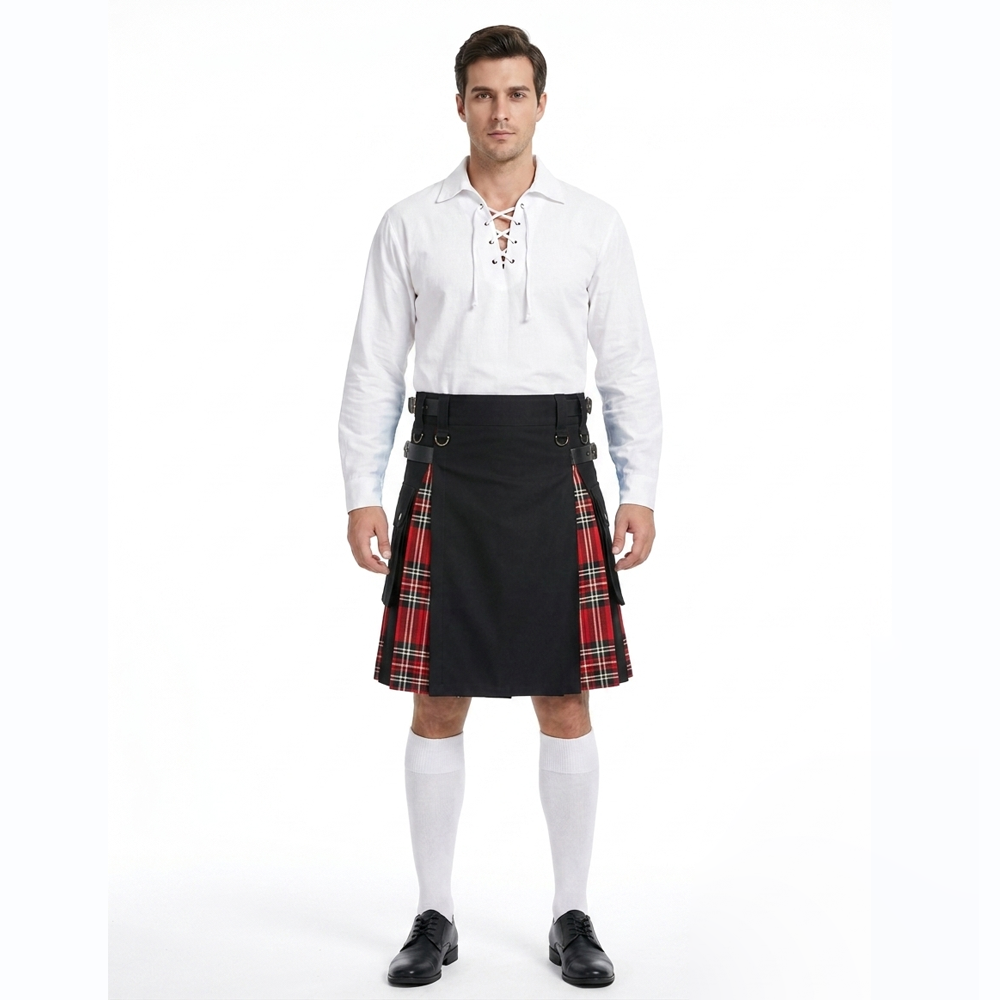 Royal Stewart Hybrid Tartan Kilt Royal Stewart Hybrid Tartan Kilt - Image 1