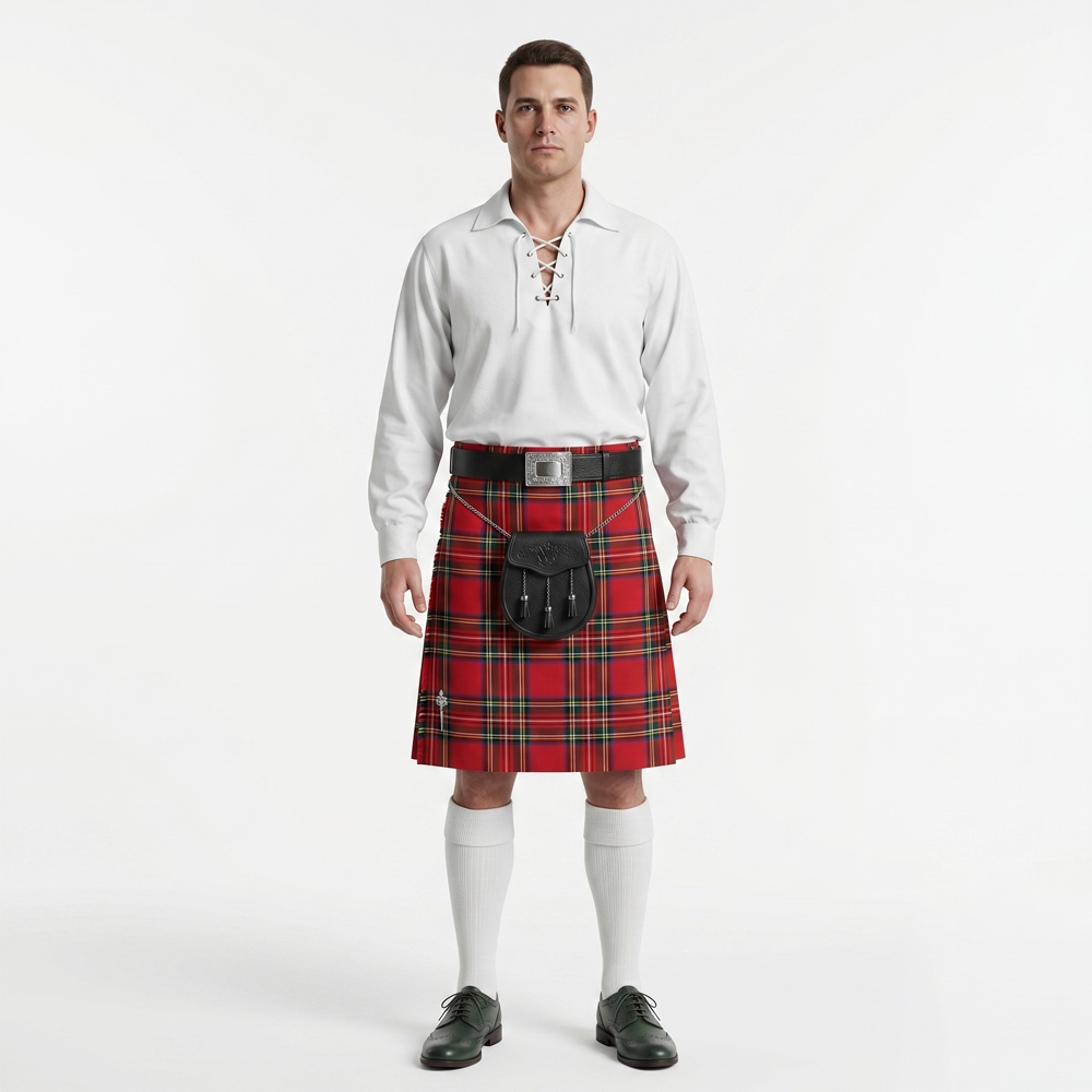 Royal Stewart Tartan Kilt Royal Stewart Tartan Kilt - Image 1