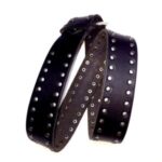 Studded Leather Belt