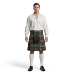 Thompson Camel Tartan Kilt
