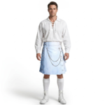 White Wedding Utility Kilt