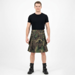 Woodland Camouflage Gothic Kilt
