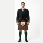 Welsh Argyle Kilt Jacket and Waistcoat
