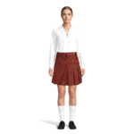 Women's Stylish Brown Mini Kilt