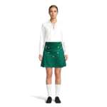 Women’s Stylish Green Short Utility Kilt