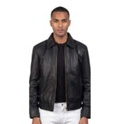 Inferno Black Leather Jacket